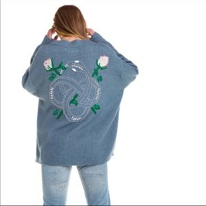 WILDFOX Snake Charmer Nightwish Cardigan